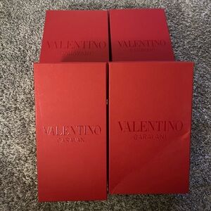 Valentino Red Shoe Boxs